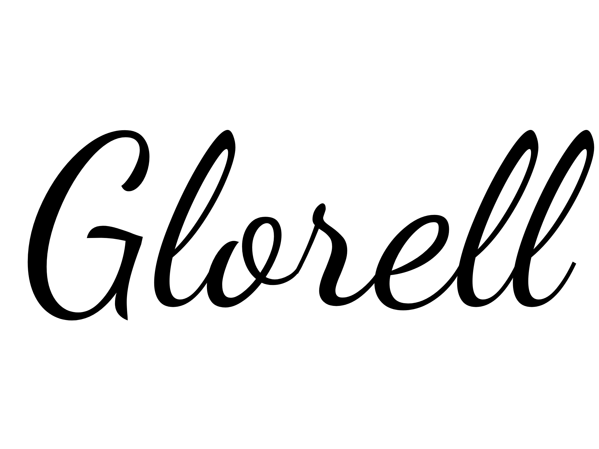 Glorell logo